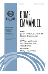 Come, Emmanuel SATB choral sheet music cover